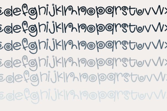Cutesie Bloom Font - Preview 4