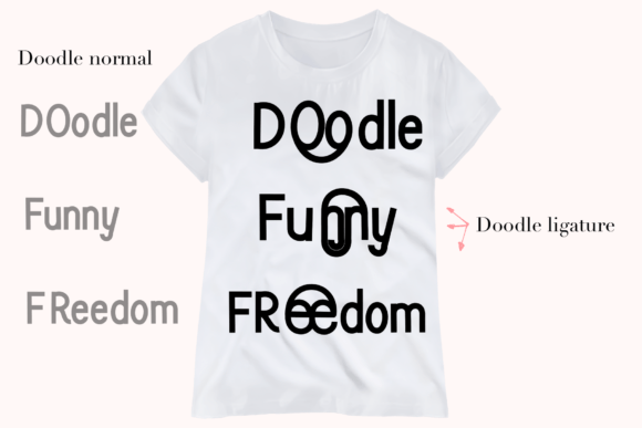 Doodle Font - Preview 4