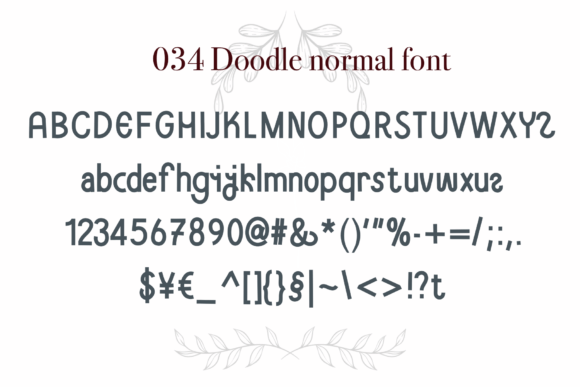 Doodle Font - Preview 6