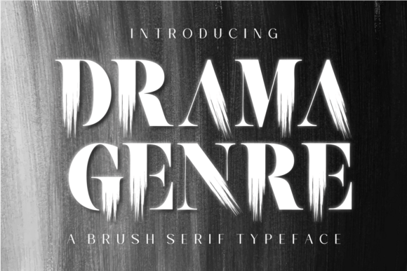 Drama Genre Font - Preview 6