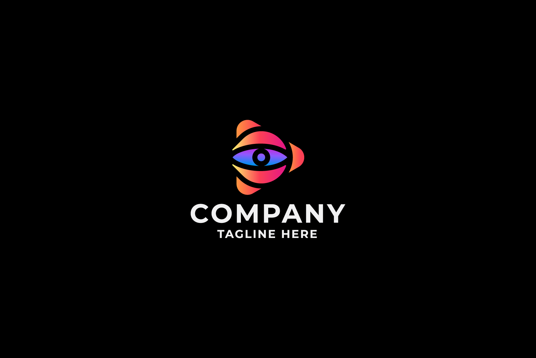 Eye Play Pro Logo Template Graphic by 10point5star · Creative Fabrica