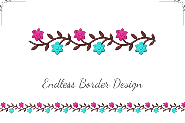 Floral Border