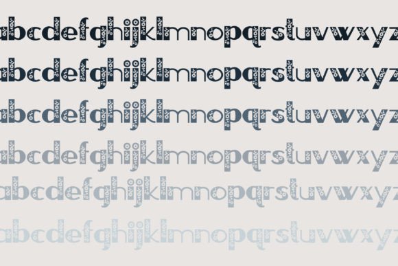 French Florals Font - Preview 4