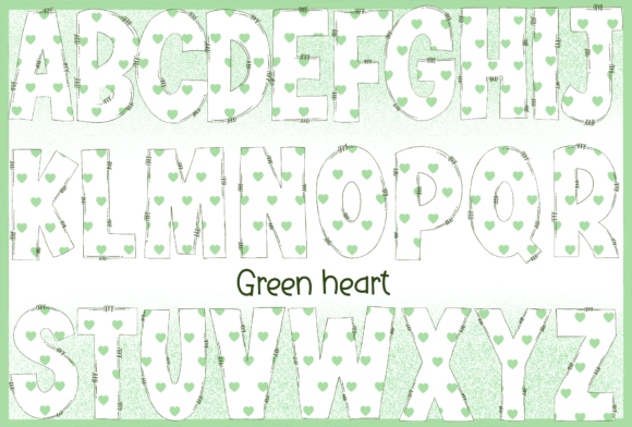 Green Sweet Font - Preview 3