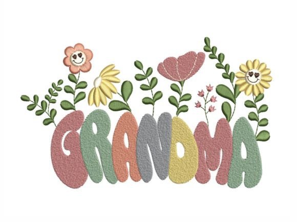 Groovy Grandma Flower