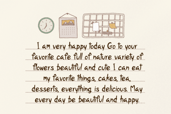 Happy Day Font - Preview 4