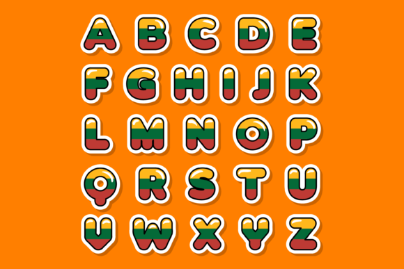 Lithuania Font PNG with transparent background - Preview 1