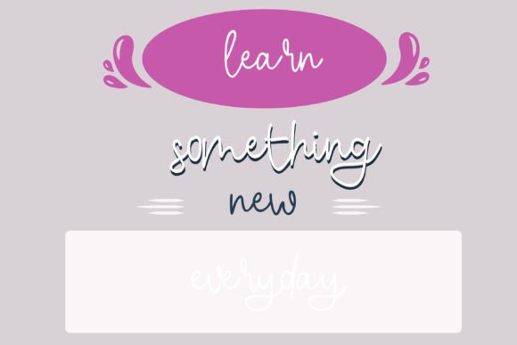 Mirabelle Font PNG with transparent background - Preview 5