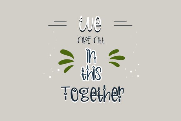 Muffin Mayflower Font PNG with transparent background - Preview 1