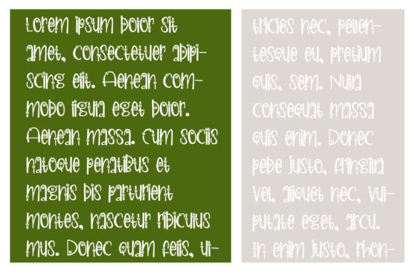Muffin Mayflower Font PNG with transparent background - Preview 3