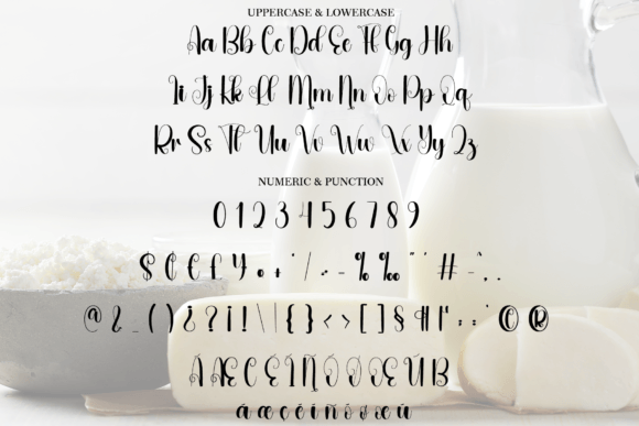 Dairy Font - Preview 6
