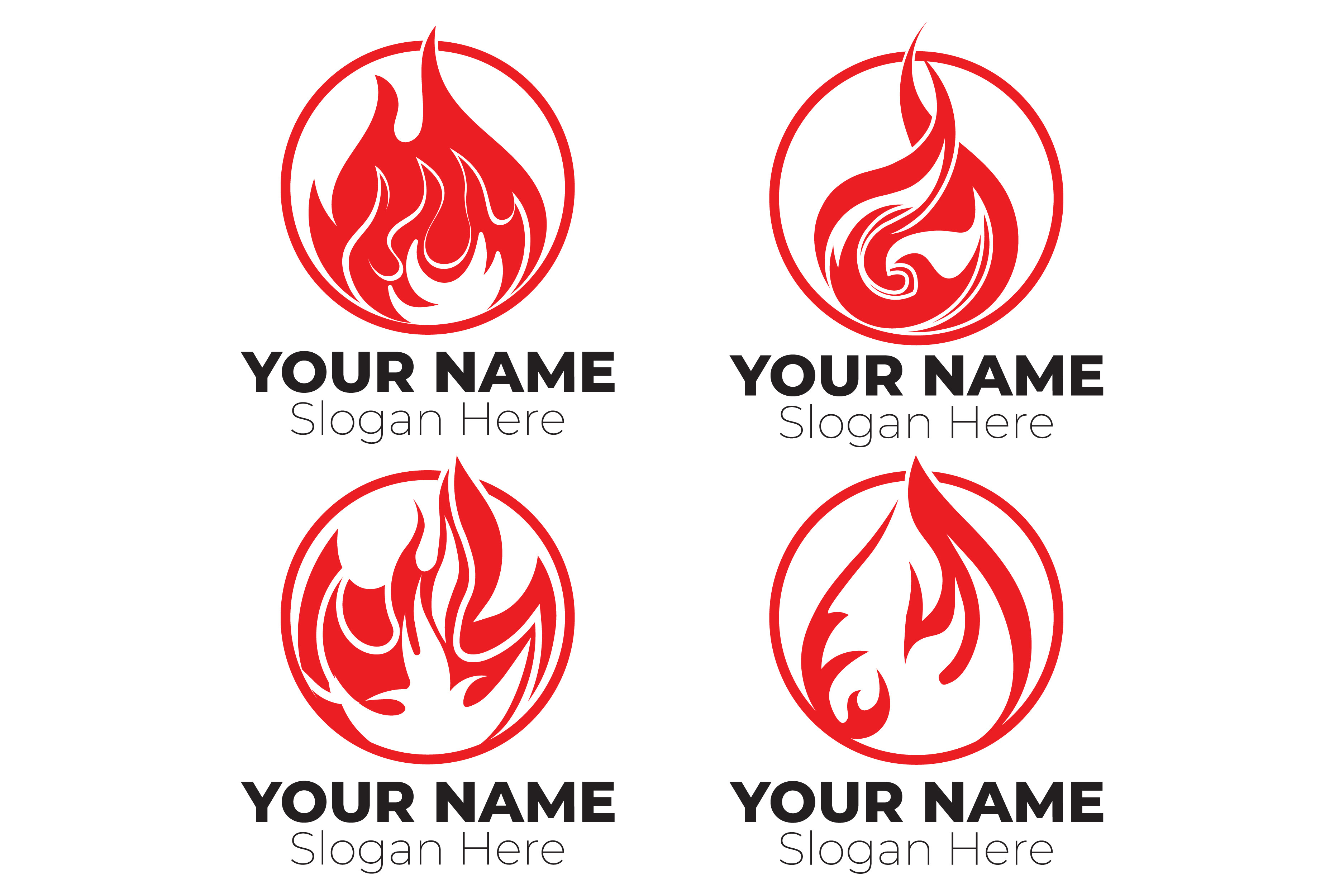 Fire Logo Graphic by rohady286 · Creative Fabrica