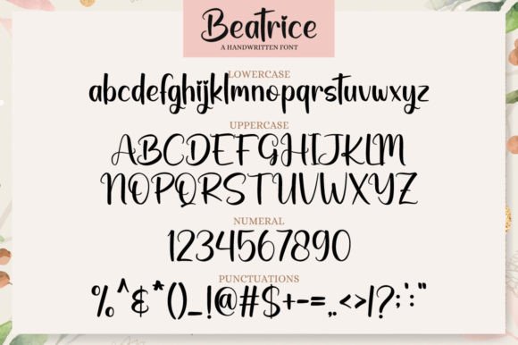 Beatrice Font - Preview 6