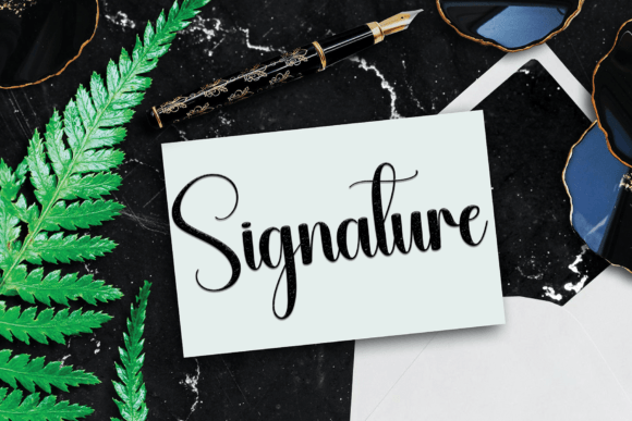 Certificate Font - Preview 4
