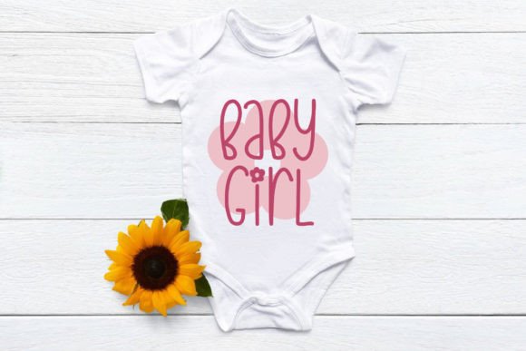 Cutie Flower Letter Font - Preview 3