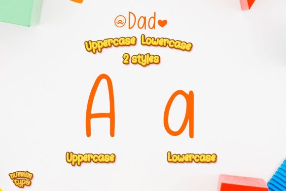 Dad Font - Preview 1