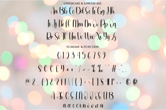 Glow Font - Preview 6