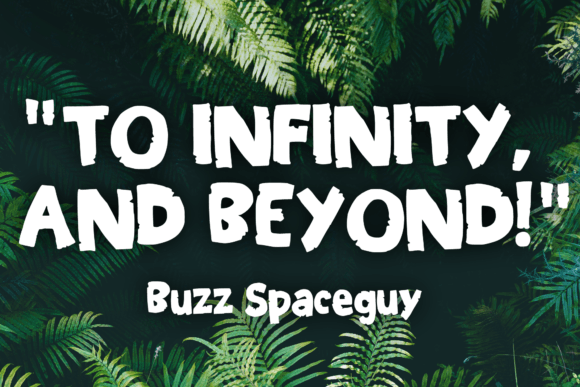 Jungle Stone Font PNG with transparent background - Preview 1