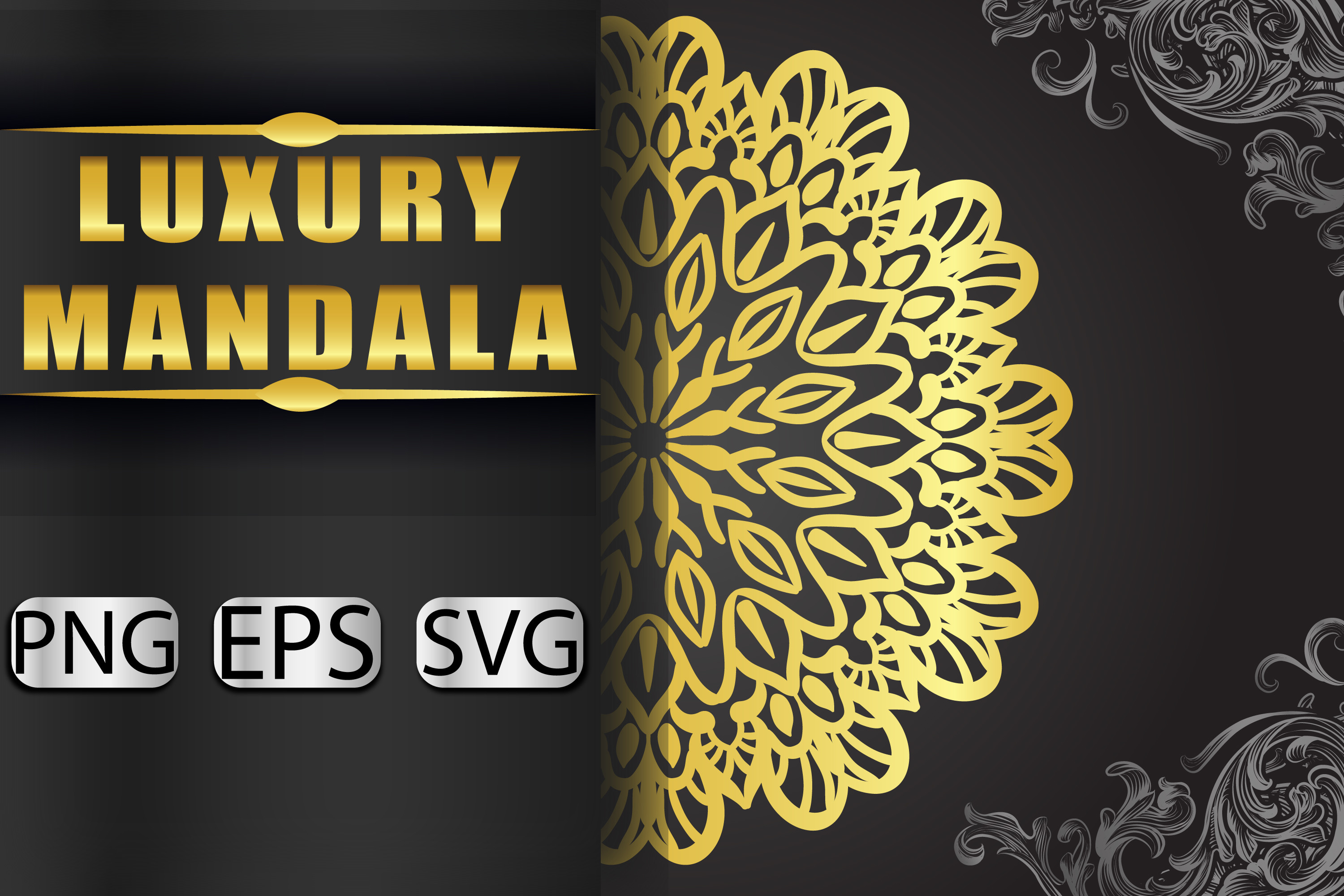 Luxury Mandala Design Illustration Graphic by Design mind · Creative ...