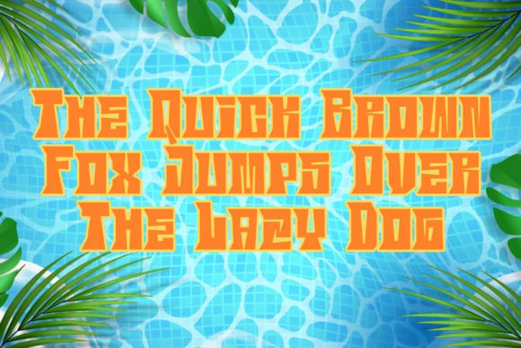 Moon Surfer Font PNG with transparent background - Preview 3
