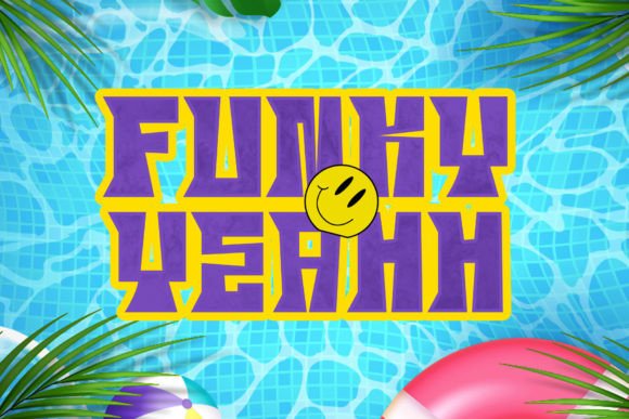 Moon Surfer Font PNG with transparent background - Preview 4