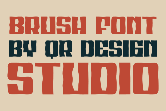 Sena Nespora Brush Font PNG with transparent background - Preview 3