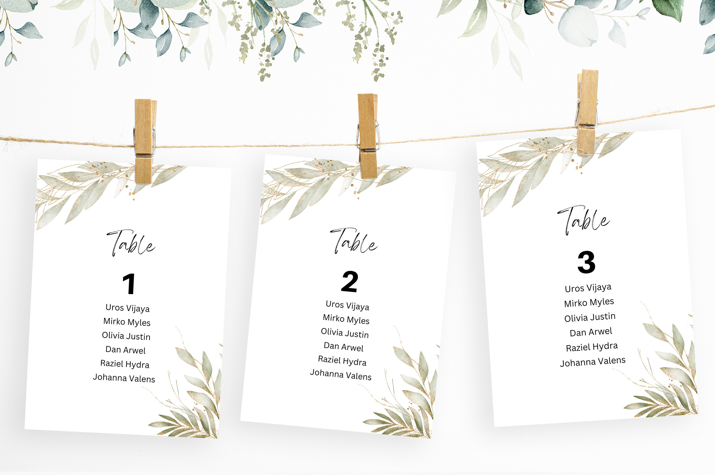 Wedding Seating Chart Template Canva