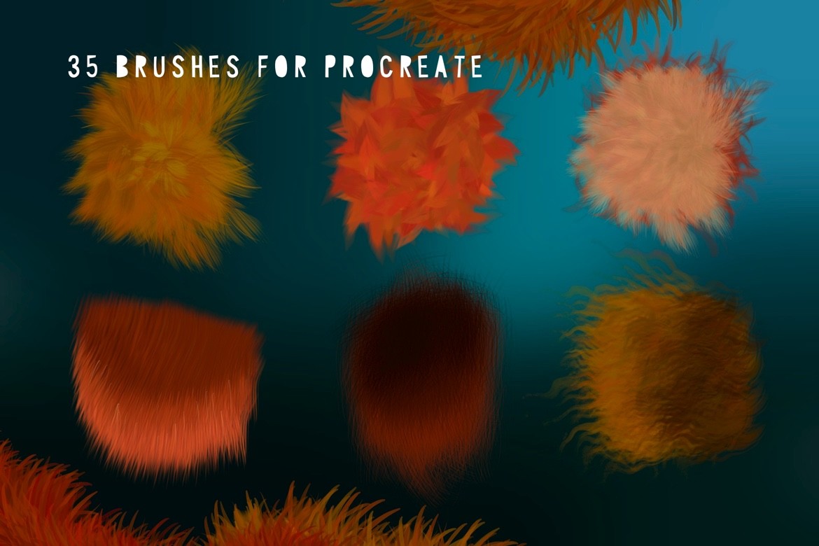 Animal Fur 2 - Procreate Brushes - photo 3