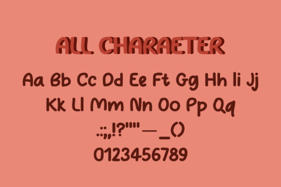 Bambalina Font - Preview 3