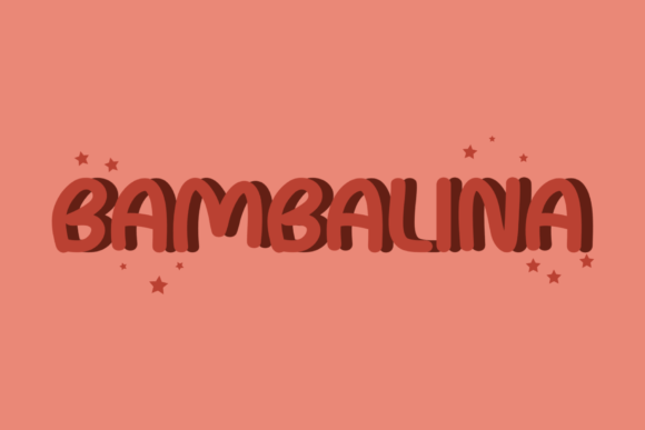 Bambalina Font - Preview 4
