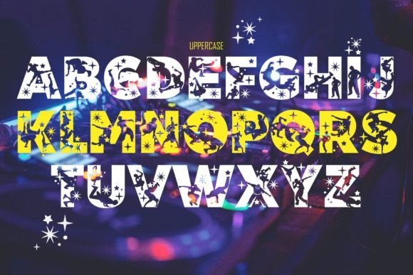 Break Dancing Font - Preview 1