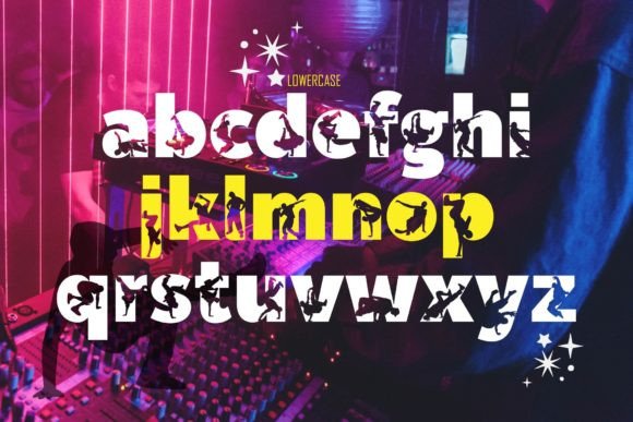 Break Dancing Font - Preview 2