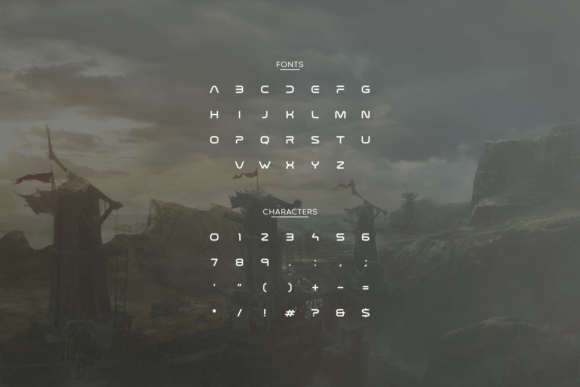 Cropar Font PNG with transparent background - Preview 2