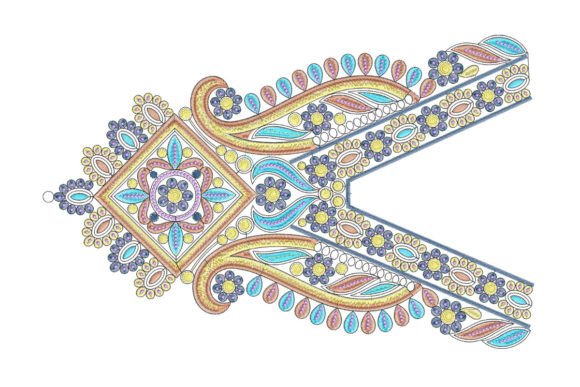 Geometric Neckline