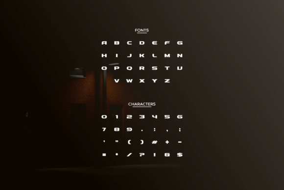 Groprod Font PNG with transparent background - Preview 2