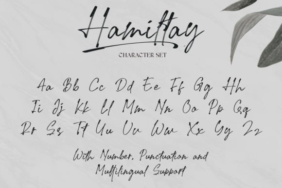Hamiltay Font - Preview 5
