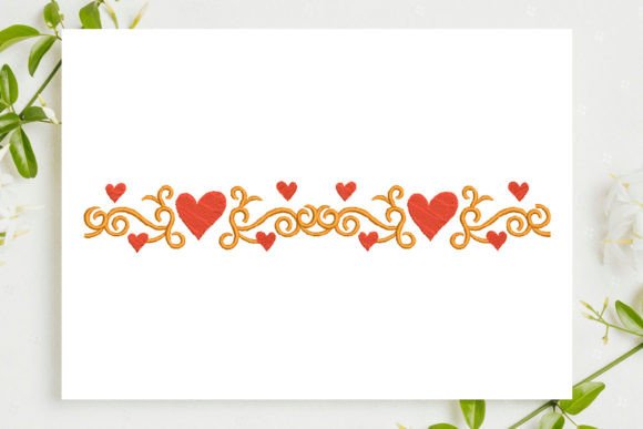 Heart Endless Border