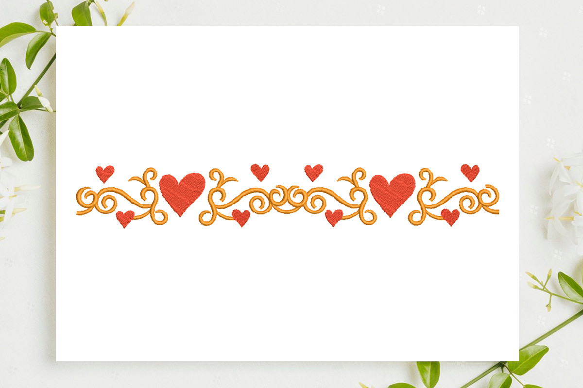 Heart Endless Border