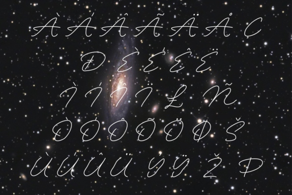 Pegasus Font PNG with transparent background - Preview 3
