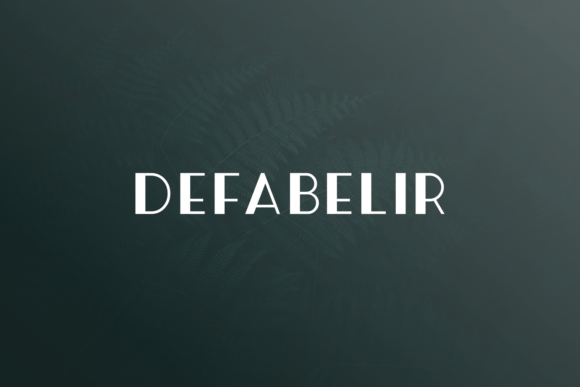 Rebofah Font PNG with transparent background - Preview 3