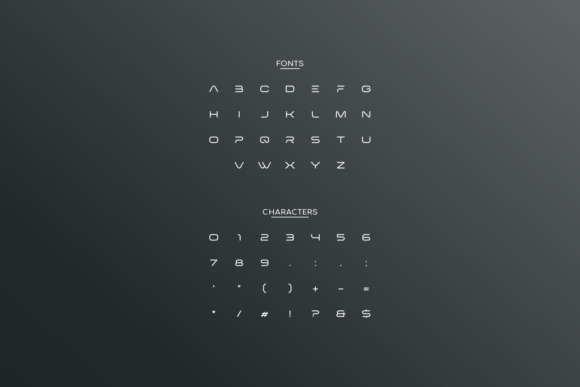 Ropames Font PNG with transparent background - Preview 2