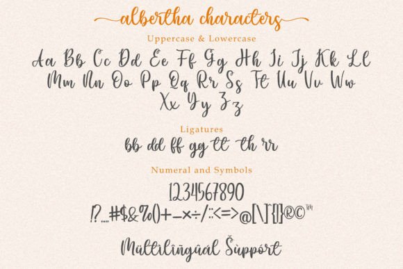 Albertha Font - Preview 2