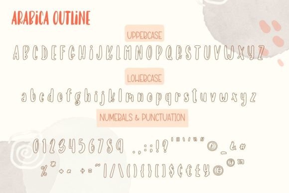 Arabica Font - Preview 6