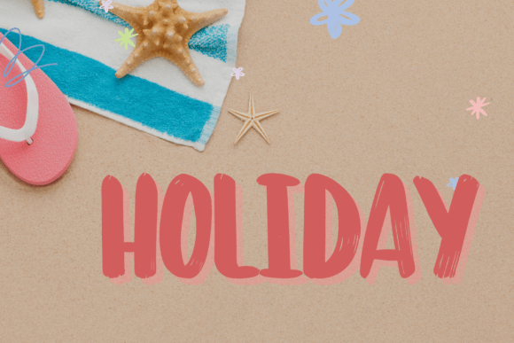 Brown Box Font - Preview 1