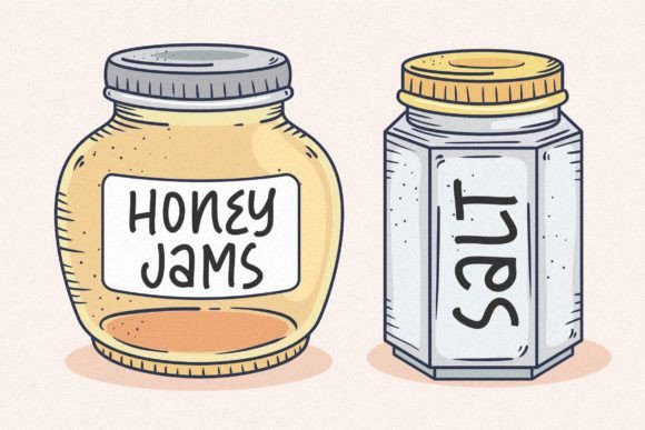 Cookie Jars Font PNG with transparent background - Preview 1