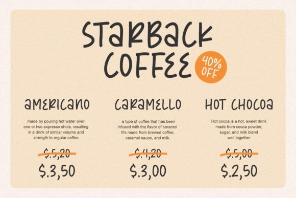 Cookie Jars Font PNG with transparent background - Preview 2