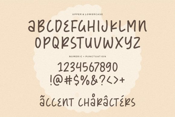 Cookie Jars Font PNG with transparent background - Preview 3