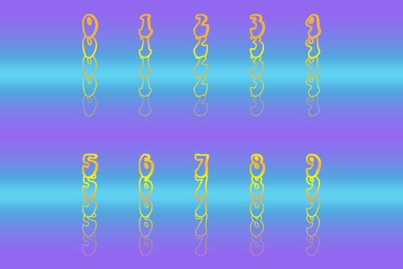 Far out Font Font PNG with transparent background - Preview 3