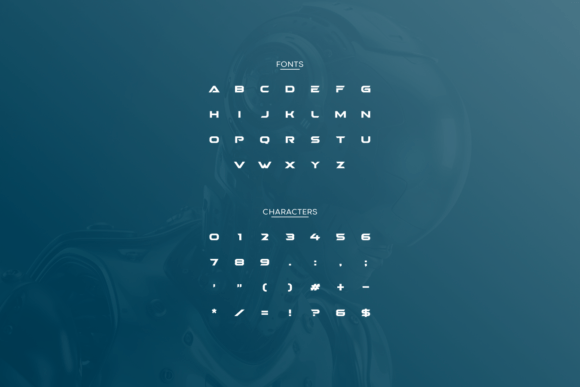 Gesrics Font - Preview 2