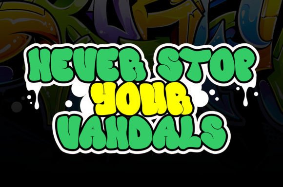 Graff Pumphiz Font - Preview 2